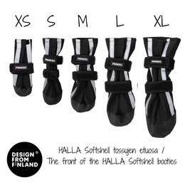 HALLA Softshell tossujen etuosa