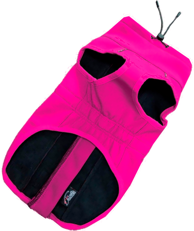 FINNERO SPORT softshell takki koiralle - TUMMA PINKKI