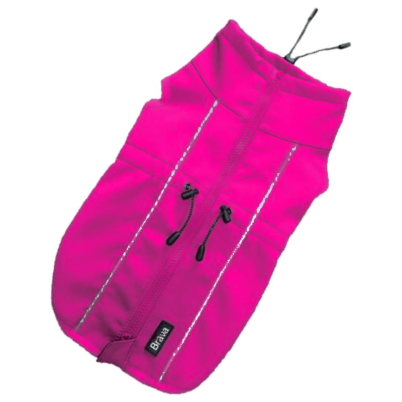 SPORT softshell koiran takki - TUMMA PINKKI
